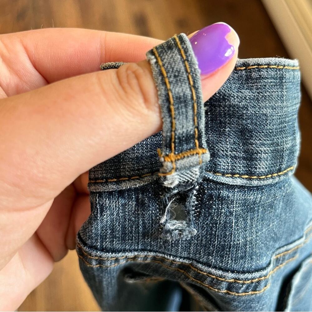 Y2K Calvin Klein Flare Jeans Vintage Low Rise 2000s Women’s Size 5 - Picture 8 of 8